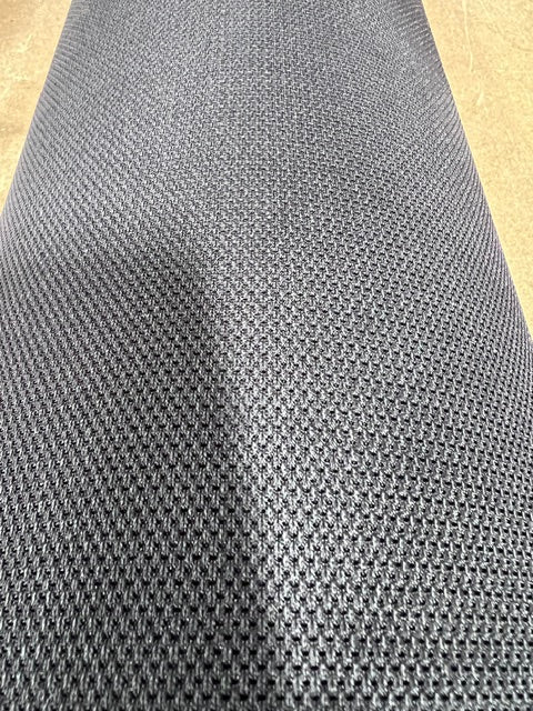 Black Antimicrobial Wicking Tactical Mesh Fabric 61" Wide Apex ARK50 By the Yard
