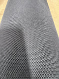 Black Antimicrobial Wicking Tactical Mesh Fabric 61" Wide Apex ARK50 By the Yard