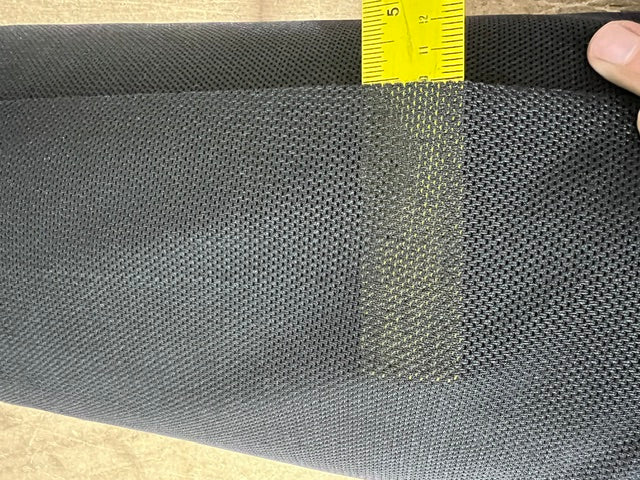 Black NR86 Antimicrobial Tactical Mesh Fabric 61" Wide Apex Knit By the Yard