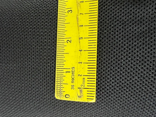Black NR86 Antimicrobial Tactical Mesh Fabric 61" Wide Apex Knit By the Yard