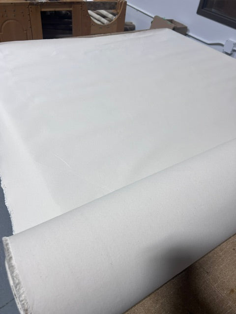 Natural 12oz Cotton Canvas Duck Fabric 68" Extra Wide Unbleached By the Yard