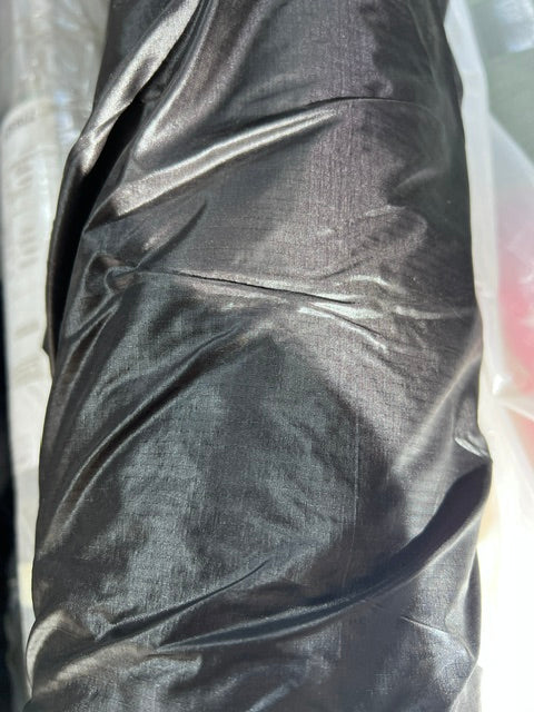 Black Ripstop Nylon Parachute Fabric PIA-C-44378 Low Perm 1.2 oz Mil-Spec BTY