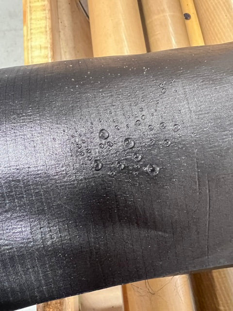 Black Ripstop Nylon Parachute Fabric PIA-C-44378 Low Perm 1.2 oz Mil-Spec BTY
