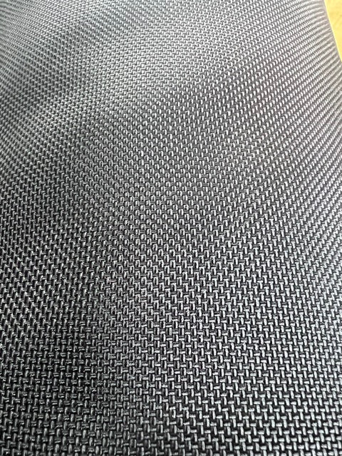 Black 1050D Ballistic Nylon Fabric Uncoated Basket Weave Heavy Duty BTY