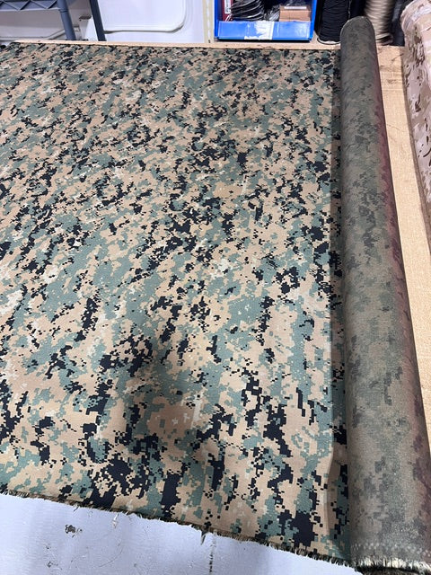 MARPAT Woodland 725D Nylon Fabric Digital Camo Tactical 60" Wide By The Yard